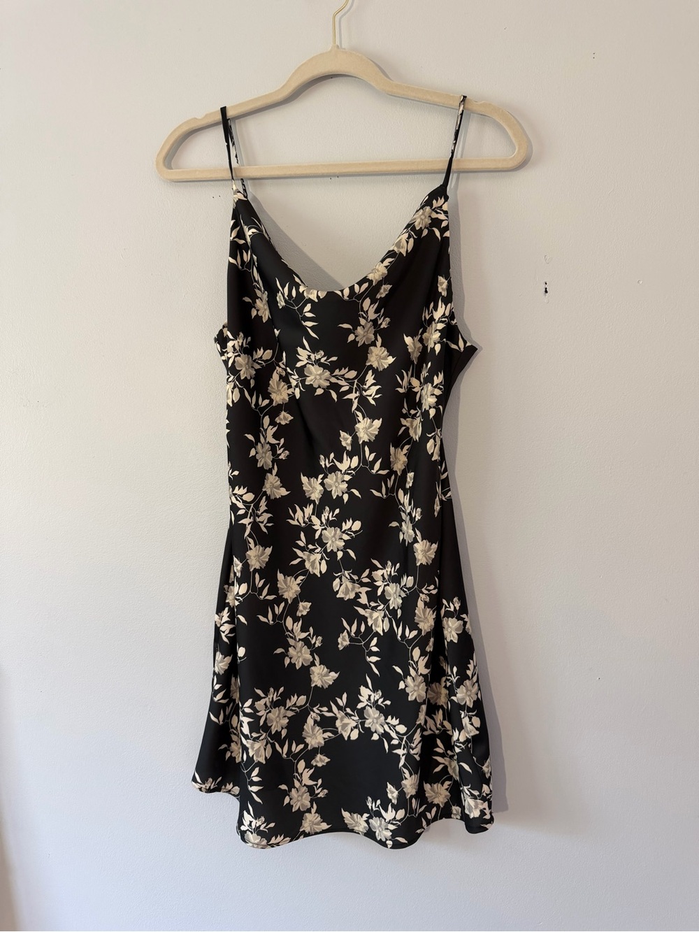 Urban Outfitters satin floral dress